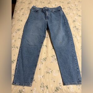 H&M Blue Straight Leg Jeans